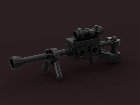 LEGO MOC Sniper rifle by LKBuilds | Rebrickable - Build with LEGO