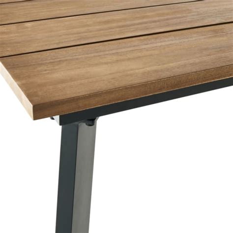 Ecloz Table Jungle En Bois D Acacia L 210 X L 102 X H 75 5 Cm Jardiland