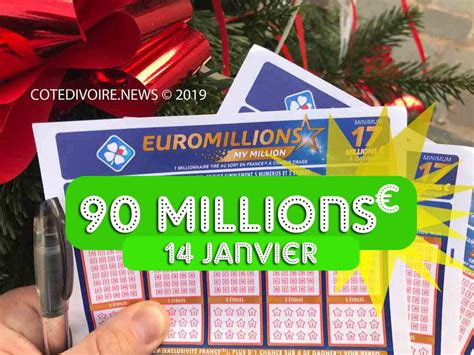 R Sultat Euromillion Du Mardi Janvier Cotedivoire News