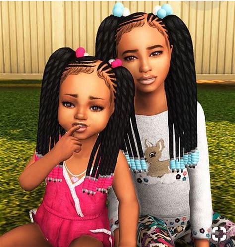 Pin By Jasmine Kent On Beauty Sims Hair Toddler Hair Sims 4 Sims 4