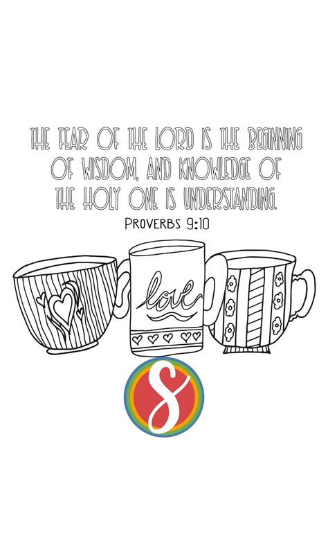 Free Proverbs Coloring Pages - Bible Coloring Sheets — Stevie Doodles