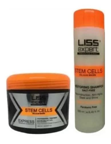 Alisado Liss Expert Células Madre 250g Shampoo 250ml Envío gratis