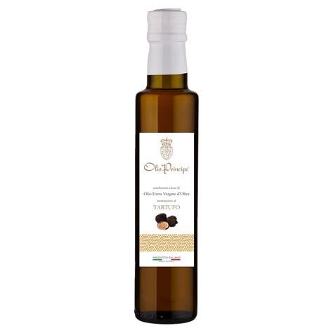 Olio Extravergine Di Oliva Aromatizzato Al Tartufo Olio Principe