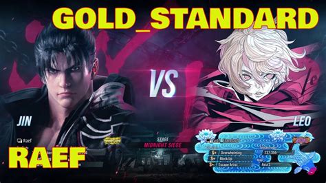 Ranked Matches GOLD STANDARD LEO Vs RAEF JIN Tekken 8 YouTube