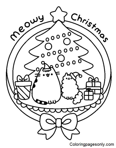 Pusheen Cat Coloring Pages Sketch Coloring Page The Best Porn Website