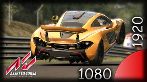 Mclaren P1 Nordschleife Assetto Corsa [ac] 9 16 1080 X 1920 Portrait Resolution 🎬 Youtube