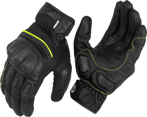 Rynox Helium GT Gloves Cuff Length Motorcycle Riding Gloves Impact