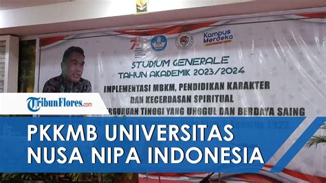 LIVE Masa Pengenalan Kehidupan Kampus Mahasiswa Baru Universitas Nusa