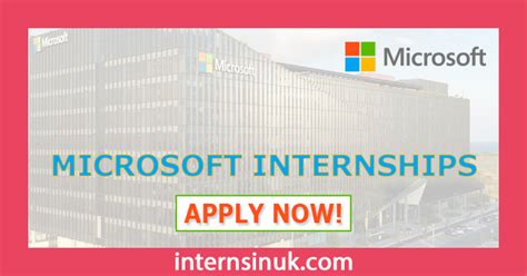 Microsoft Internship Recent Summer Opportunities