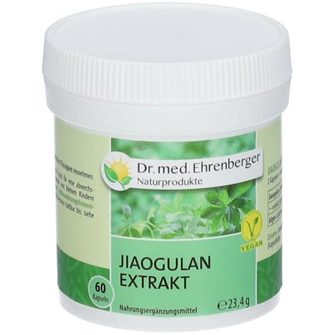 Dr Med Ehrenberger Jiaogulan Extrakt 60 St Shop Apotheke