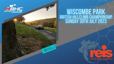 British Hillclimb Championship Live From Wiscombe Park Sunday YouTube