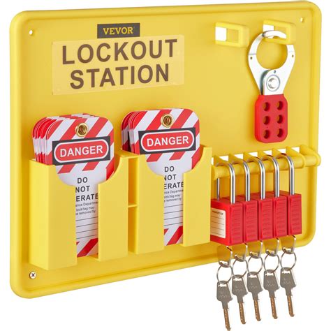 Vevor 26 Pcs Lockout Tagout Kits Electrical Safety Loto Kit Includes