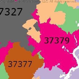 Chattanooga Tn Zip Code Map – Map Vector