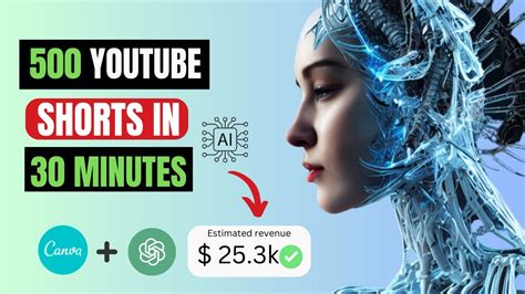 How I Made 500 Youtube Shorts Using Ai Tool Chatgpt Canva For A