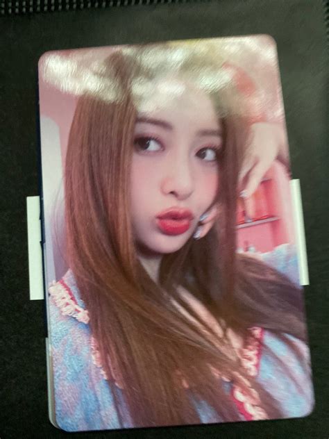 Wts Wtt Lesserafim Le Sserafim Huh Yunjin Fearless Japan Photo Card