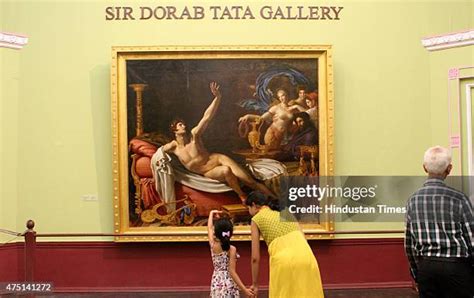 Sword Of Damocles Painting By Antoine Dubost On Display At Sir Dorab ...