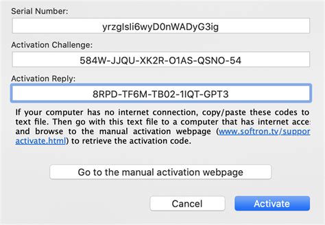 How To Activate A Serial Number Softron Support Desk