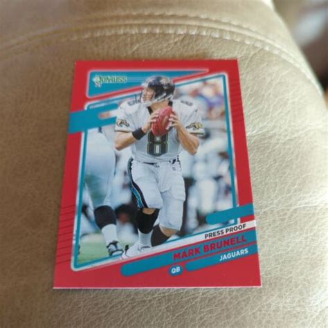 Panini Donruss Press Proof Red Mark Brunell Jacksonville