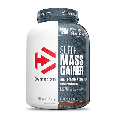 Super Mass Gainer 6 Lb Rich Chocolate Suplementos Al Mayor