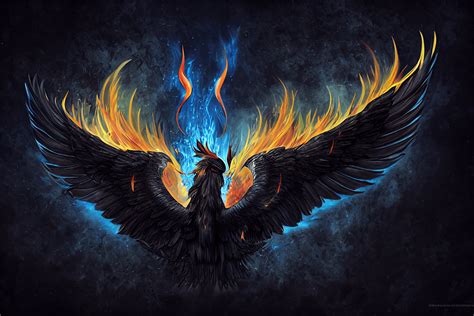 Blue Fire Phoenix Wallpapers - Top Free Blue Fire Phoenix Backgrounds ...