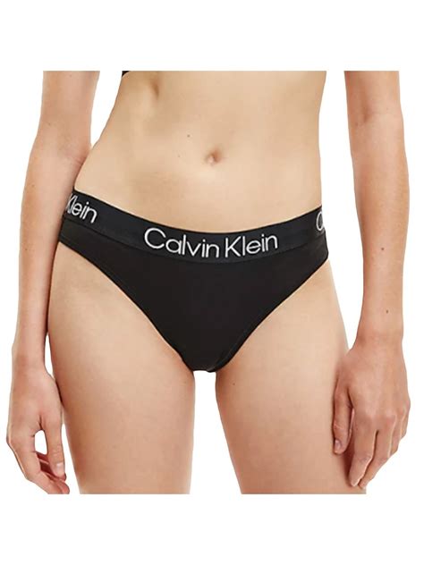 Culotte Femme Calvin Klein Bikini Brief Modern Structure Noir Zeshoes