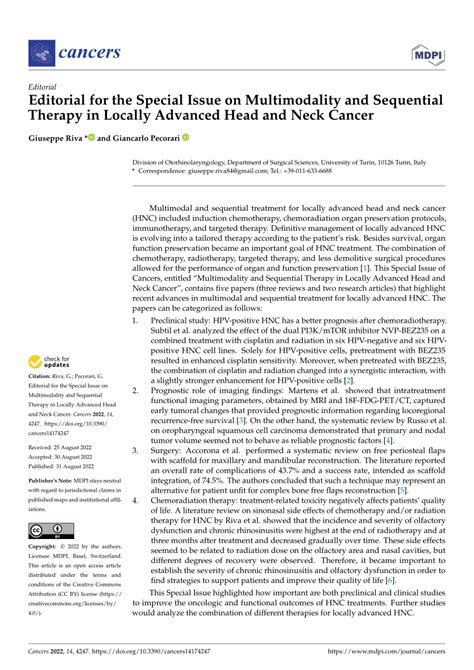 PDF Editorial For The Special Issue On Multimodality And Sequential