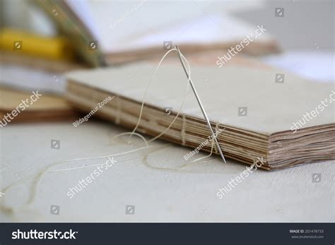 Process Coptic Binding Stock Photo 201478733 | Shutterstock