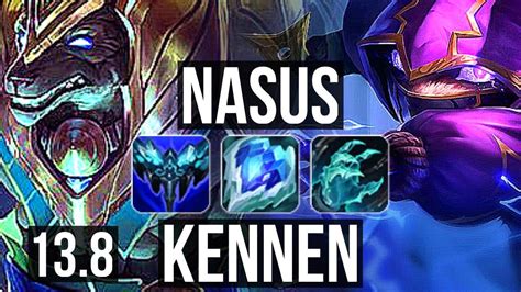 Nasus Vs Kennen Top Rank 1 Nasus Rank 14 Kr Challenger 13 8