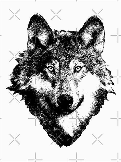 Lone Wolf Design T Shirt For Sale By Ethoswear Redbubble Wolf T