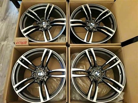 19 Inch New Alloy Wheels R19 Grey Alloys Bmw 1 2 3 4 5 6 Series M Sport F20 F25 F10 F11 F30 F36