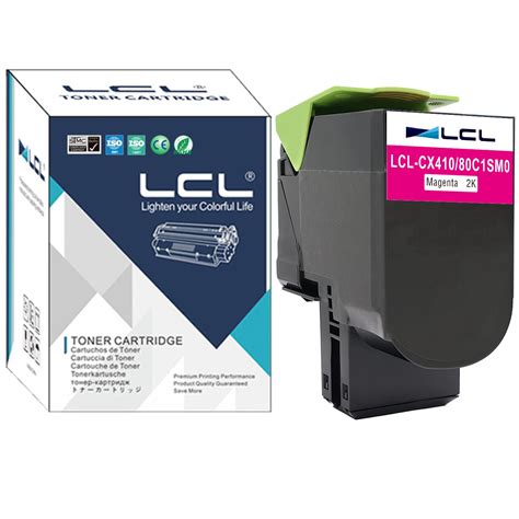 Amazon LCL Remanufactured Toner Cartridge Replacement For Lexmark