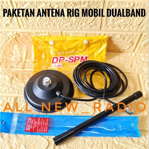 Jual PAKET ANTENNA RADIO RIG MOBIL DUALBAND SKY NL350 DUALBAND PLUS