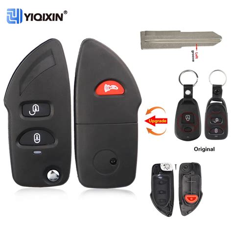 YIQIXIN Upgraded Flip Case For Kia Carens Modified Key Shell For