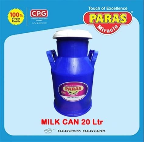 Paras Plastic Milk Can Ltr At Rs Milk Can In Bhopal Id