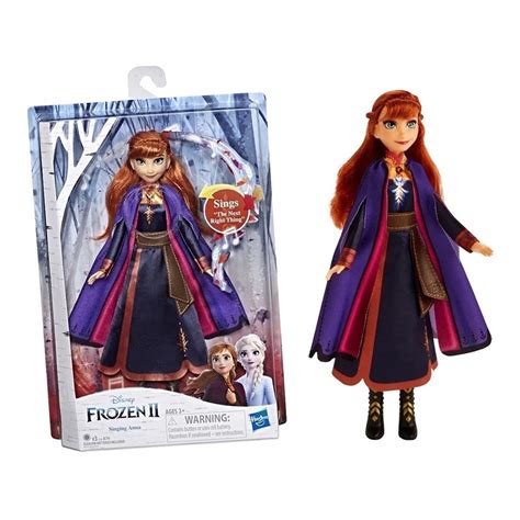 Boneca Luzes E Sons Anna Frozen Cm Disney Hasbro Submarino