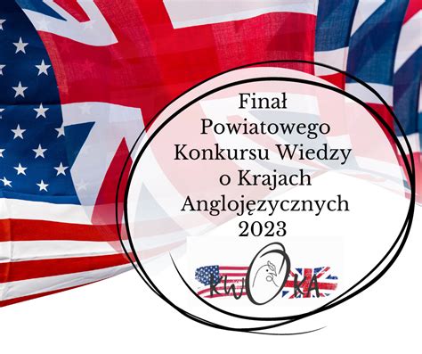 Laureaci Powiatowego Konkursu Wiedzy o Krajach Anglojęzycznych Szkoła