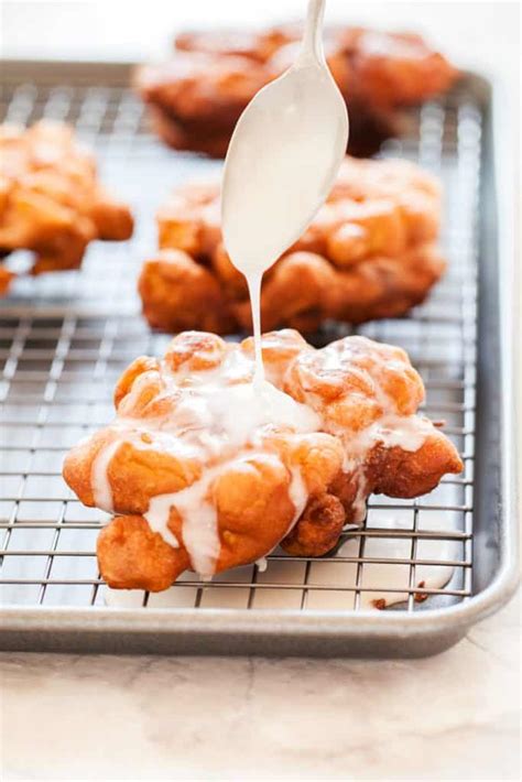 Apple Fritters {VIDEO} | i am baker