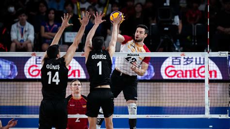 Filenin Efeleri Almanyaya Kaybetti Spor Haberleri Voleybol