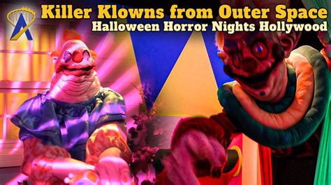 Killer Klowns From Outer Space Haunted House At Halloween Horror Nights