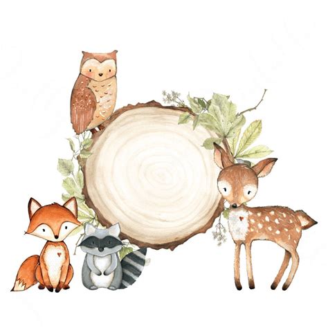 Free Woodland Baby Shower Printables