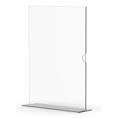 Menu Holder Acrylic Double Sided A Portrait Box