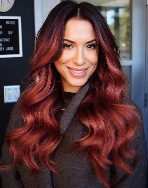 30 Posh Dark Red Hair Colors For An Enchanting Look Hair Adviser Red