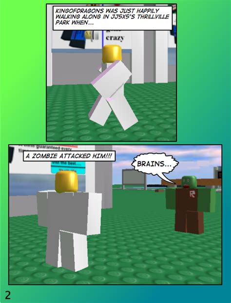 Roblox Comic 1 Page 2 By Williamthefox On Deviantart