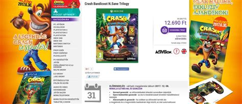 Crash Bandicoot N Sane Trilogy Coming To Xbox One This Year