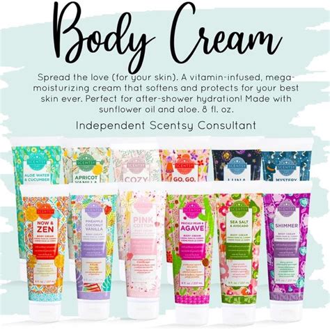 Best Scented Body Cream, Lotion, Moisturizer & Body Butter | Scentsy ...