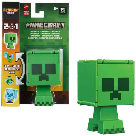 Minecraft In Creeper And Charged Creeper Flippin Figures Smyths