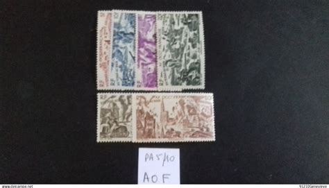 1946 Tchad Au Rhin AOF PA 5 10 GRANDES SERIES COLONIALES TCHAD Au RHIN