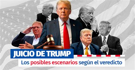 A La Espera Del Veredicto Contra Donald Trump Los Escenarios Posibles