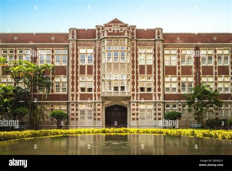 Administrative Building Of National Taiwan Normal University In Taipei