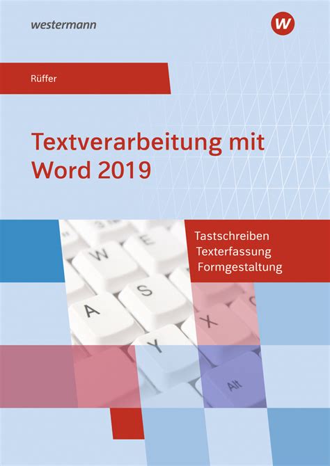 Textverarbeitung Mit Word Tastschreiben Texterfassung